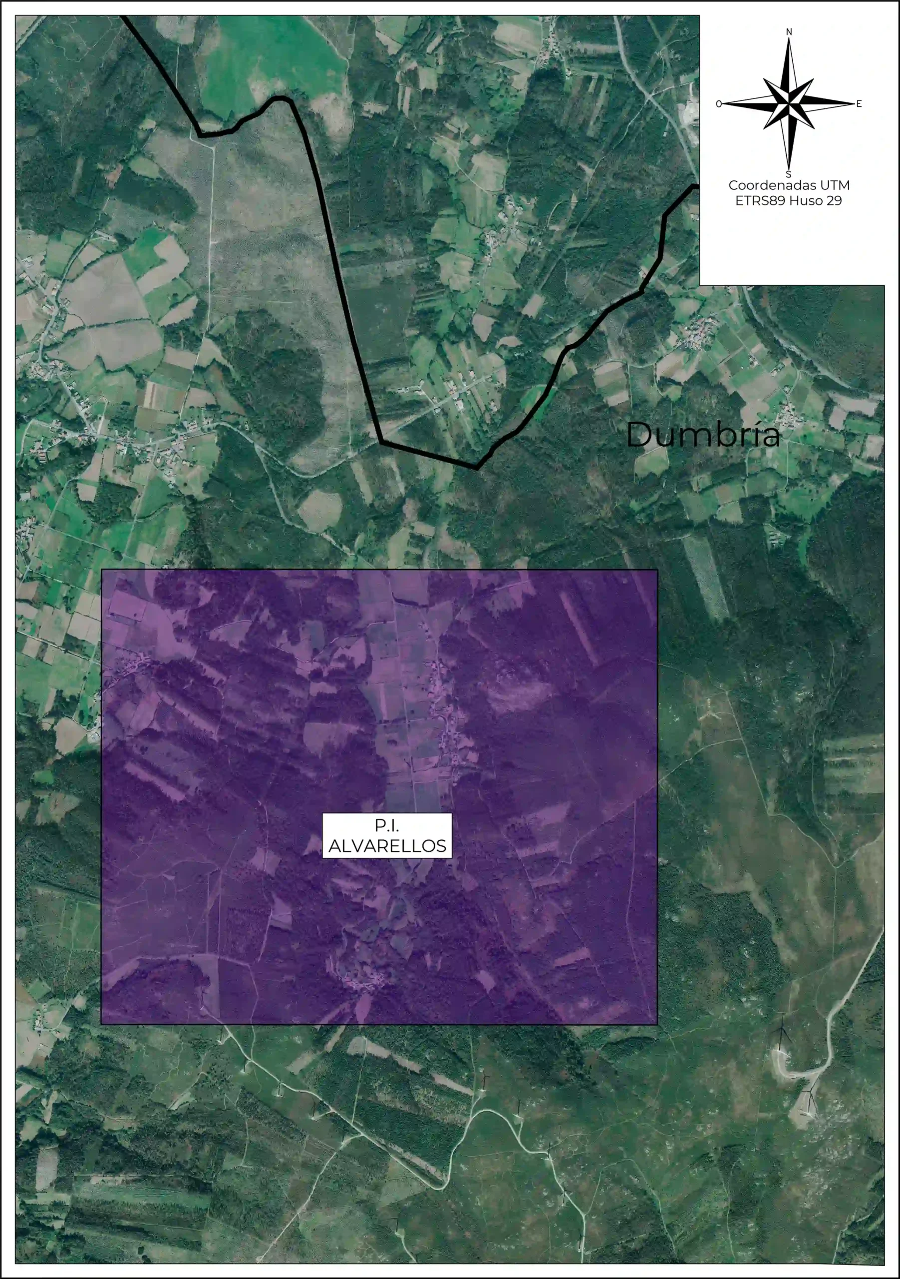 Mapa Alvarellos