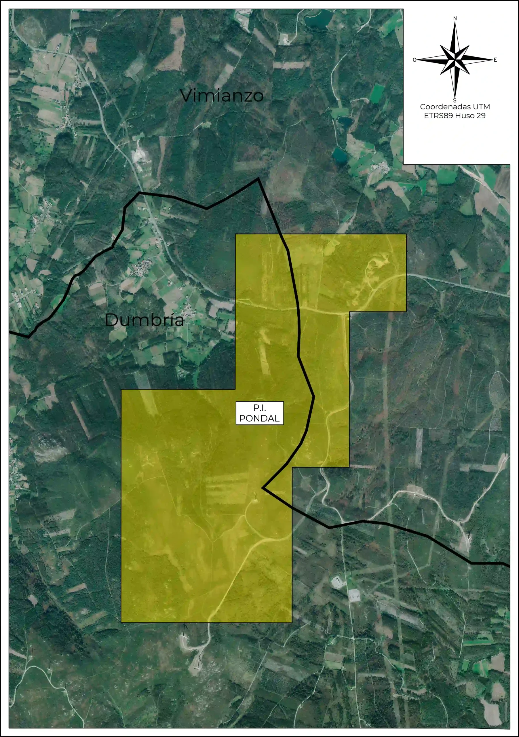 Mapa Pondal